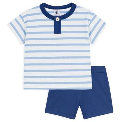 Petit Bateau Pe Bateau Babykleidung für Jungen, MARSHMALLOW/MULTICO, 3 Jahre Petit Bateau Pe Bateau Babykleidung für Jungen, MARSHMALLOW/MULTICO, 3 Jahre