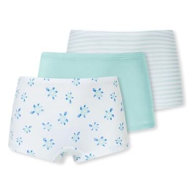 Schiesser Mädchen 3 Pack Unterwäsche Shorts hohe Passform 95/5 Organic Bio Baumwolle Größe 92 bis 140 Schiesser Mädchen 3 Pack Unterwäsche Shorts hohe Passform 95/5 Organic Bio Baumwolle Größe 92 bis 140