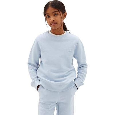 Calvin Unisex Mini Badge Cn LV1CKTJB11 Andere Sweatshirts, Blau (Kentucky Blue), 12 Jahre Calvin Unisex Mini Badge Cn LV1CKTJB11 Andere Sweatshirts, Blau (Kentucky Blue), 12 Jahre