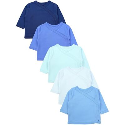 TupTam Baby Jungen Langarm Wickelshirt Baumwolle 5er Set TupTam Baby Jungen Langarm Wickelshirt Baumwolle 5er Set