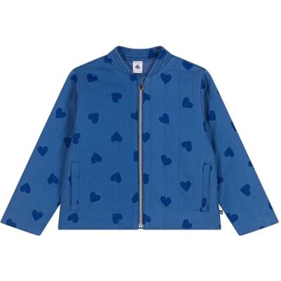 Petit Bateau Mädchen Jacke A0cjk, Dunkel Alaska/Mittelalterlich, 3 Jahre Petit Bateau Mädchen Jacke A0cjk, Dunkel Alaska/Mittelalterlich, 3 Jahre