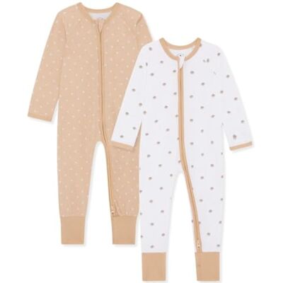 Bramble & Bear Unisex Baby (2er-Pack) Kleinkind- Und Baby-schlafanzüge Sleepsuit, Brombeere Und Keks, 3-4 Jahre EU Bramble & Bear Unisex Baby (2er-Pack) Kleinkind- Und Baby-schlafanzüge Sleepsuit, Brombeere Und Keks, 3-4 Jahre EU
