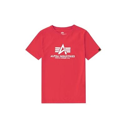 Alpha Jungen Basic Kids/Teens Für Kinder T-Shirt, Speed Red, 158-164 EU Alpha Jungen Basic Kids/Teens Für Kinder T-Shirt, Speed Red, 158-164 EU