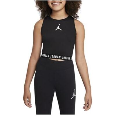 Jordan Mädchen Essentials Active Tank Top, Black, 10/12 Jahre Jordan Mädchen Essentials Active Tank Top, Black, 10/12 Jahre