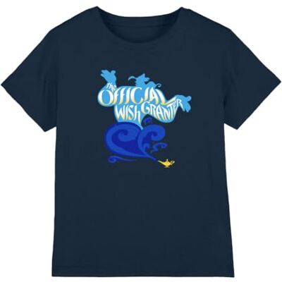 Disney Jungen Aladdin Official Wish Granter, The Genie Unisex Kids T-Shirt Disney Jungen Aladdin Official Wish Granter, The Genie Unisex Kids T-Shirt