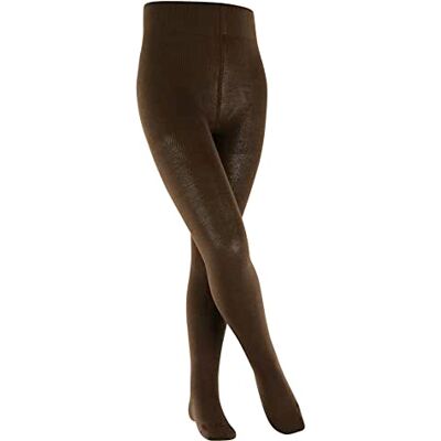 FALKE Unisex Kinder Strumpfhose Family K Ti nachhaltige Baumwolle dick einfarbig 1 Stück, Braun Dark Brown 5230, 152-164 FALKE Unisex Kinder Strumpfhose Family K Ti nachhaltige Baumwolle dick einfarbig 1 Stück, Braun Dark Brown 5230, 152-164