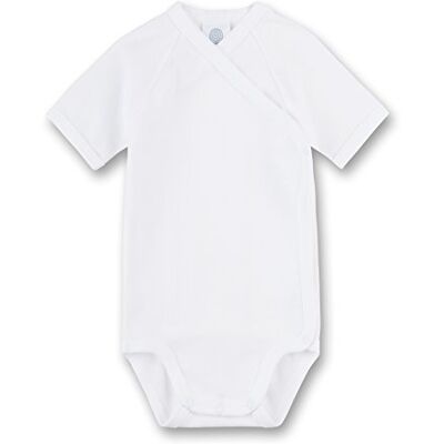 Sanetta 302200 Unisex Baby Babykleidung/ Unterwsche/ Body, Weiß (Weiss), Gr. 50 Sanetta 302200 Unisex Baby Babykleidung/ Unterwsche/ Body, Weiß (Weiss), Gr. 50