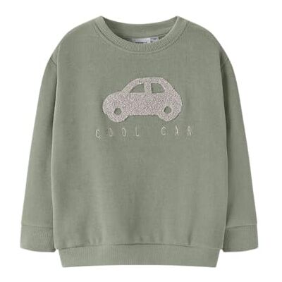 NAME IT Jungen Nmmobear Nreg Sweat Unb Noos, Shadow, 98 cm NAME IT Jungen Nmmobear Nreg Sweat Unb Noos, Shadow, 98 cm