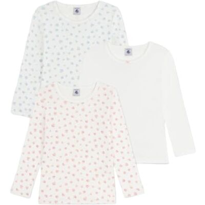 Petit Bateau Mädchen 3 Ts Ml Co Unterwäsche Tag, Variante 1, 4 Jahre Petit Bateau Mädchen 3 Ts Ml Co Unterwäsche Tag, Variante 1, 4 Jahre
