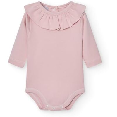 BABIDU Baby-Body mit langen Ärmeln, Rüschenkragen, 100% Baumwolle, Baby-Body für Neugeborene, weicher und atmungsaktiver, hypoallergener Stoff für empfindliche Haut, erstes Tragen BABIDU Baby-Body mit langen Ärmeln, Rüschenkragen, 100% Baumwolle, Baby-Body für Neugeborene, weicher und atmungsaktiver, hypoallergener Stoff für empfindliche Haut, erstes Tragen