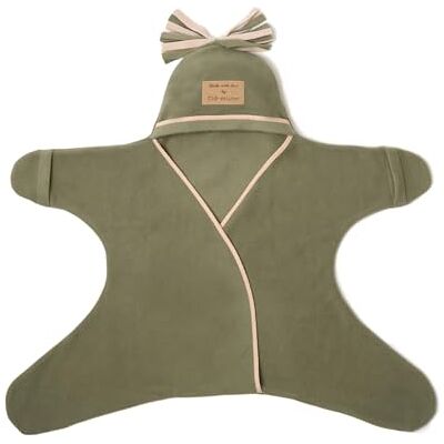 Clair de Lune Babydecke aus Fleece, Stern-Design, 6–12 Monate, Salbeigrün Clair de Lune Babydecke aus Fleece, Stern-Design, 6–12 Monate, Salbeigrün