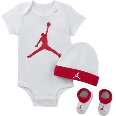 Jordan Baby Jumpman Set, Gym Red/White, 6/12 Monate Jordan Baby Jumpman Set, Gym Red/White, 6/12 Monate