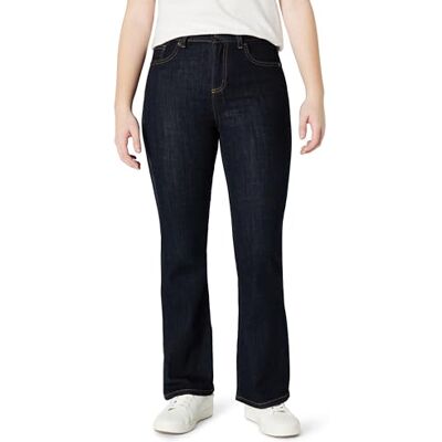 Amazon Mädchen Schlagjeans mit Hohem Stretchanteil und Hohem Bund, Auswaschen, 11 Jahre Amazon Mädchen Schlagjeans mit Hohem Stretchanteil und Hohem Bund, Auswaschen, 11 Jahre