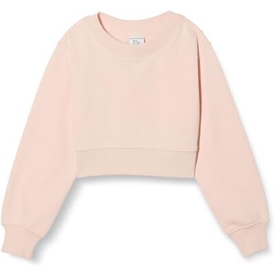 Amazon Mädchen Verkürztes Sweatshirt, Hellrosa, 5 Jahre Amazon Mädchen Verkürztes Sweatshirt, Hellrosa, 5 Jahre
