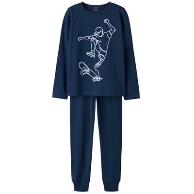 NAME IT Jungen Nkmnightset Titan Skater Noos, Titan, 134-140 EU NAME IT Jungen Nkmnightset Titan Skater Noos, Titan, 134-140 EU