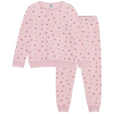 Petit Bateau Mädchen Cheroka_h2 Nachtkleidung, Hübsch/Multico, 4 Jahre Petit Bateau Mädchen Cheroka_h2 Nachtkleidung, Hübsch/Multico, 4 Jahre