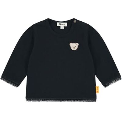 Steiff T-Shirt Langarm EU Größe 92 Navy, Langarm-Sweatshirt, Longsleeve für Kinder, Pullover langärmelig, Babyoberteil, ideales Basic Shirt, bequem und weich, waschmaschinenfest Steiff T-Shirt Langarm EU Größe 92 Navy, Langarm-Sweatshirt, Longsleeve für Kinder, Pullover langärmelig, Babyoberteil, ideales Basic Shirt, bequem und weich, waschmaschinenfest