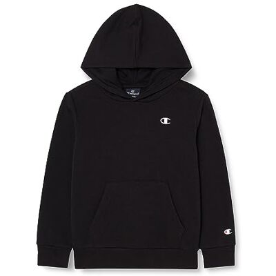 Champion Jungen Legacy Basics B Ultralight Powerblend Fleece Hooded Sweatshirt, Schwarz, 15-16 Jahre EU Champion Jungen Legacy Basics B Ultralight Powerblend Fleece Hooded Sweatshirt, Schwarz, 15-16 Jahre EU
