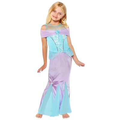 amscan 9918378 Girls Holographic Magical Mermaid Kids Fancy Dress Costume Age: 3-4yrs amscan 9918378 Girls Holographic Magical Mermaid Kids Fancy Dress Costume Age: 3-4yrs