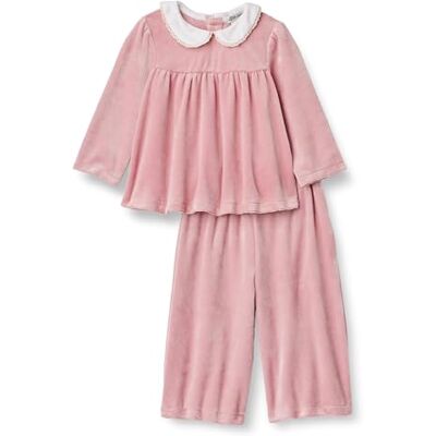 Amazon x Sofia Grainge Baby Mädchen Relaxed-Fit Cord-Velours-Set, Zartrosa, 3-6 Monate Amazon x Sofia Grainge Baby Mädchen Relaxed-Fit Cord-Velours-Set, Zartrosa, 3-6 Monate