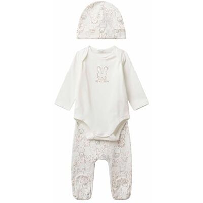 United Babykleidung für Jungen und Mädchen 0-24, Weiß, 74 cm United Babykleidung für Jungen und Mädchen 0-24, Weiß, 74 cm