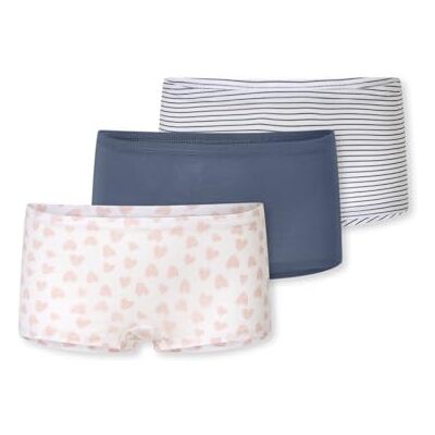 Schiesser Mädchen 3 Pack Unterwäsche Shorts hohe Passform 95/5 Organic Bio Baumwolle Größe 92 bis 140 Schiesser Mädchen 3 Pack Unterwäsche Shorts hohe Passform 95/5 Organic Bio Baumwolle Größe 92 bis 140