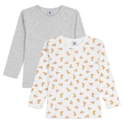 Petit Bateau Jungen 2 Ts Ml le Unterwäsche Tag, Variante 1, 4 Jahre Petit Bateau Jungen 2 Ts Ml le Unterwäsche Tag, Variante 1, 4 Jahre