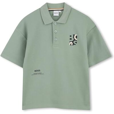 Boss Poloshirt für Jungen, Grün, 16 Jahre Boss Poloshirt für Jungen, Grün, 16 Jahre