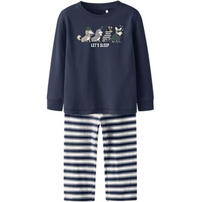 NAME IT Jungen Nmmramel Night Set Box, Navy Blazer, 98 cm NAME IT Jungen Nmmramel Night Set Box, Navy Blazer, 98 cm