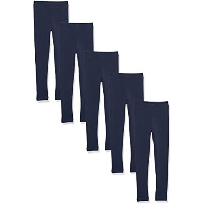 Amazon Mädchen Leggings, 5er-Pack, Marineblau, 4 Jahre Amazon Mädchen Leggings, 5er-Pack, Marineblau, 4 Jahre