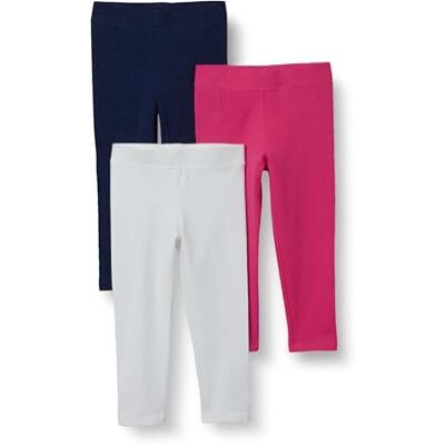 Amazon Mädchen Leggings, 3er-Pack, Marineblau Heidekraut/Himbeere/Weiß, 11-12 Jahre Amazon Mädchen Leggings, 3er-Pack, Marineblau Heidekraut/Himbeere/Weiß, 11-12 Jahre