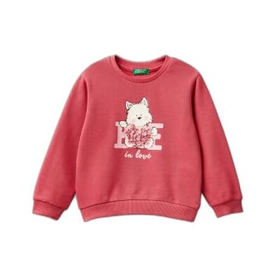 United Mädchen Maglia G/C M/L 3J68G10FU Hooded Sweatshirt, Rosa, 1 Jahr United Mädchen Maglia G/C M/L 3J68G10FU Hooded Sweatshirt, Rosa, 1 Jahr