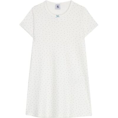 Petit Bateau Pe Bateau A0FC4 Nachtwäsche, Marshmallow/Herbier, 12 Jahre, Mädchen Petit Bateau Pe Bateau A0FC4 Nachtwäsche, Marshmallow/Herbier, 12 Jahre, Mädchen