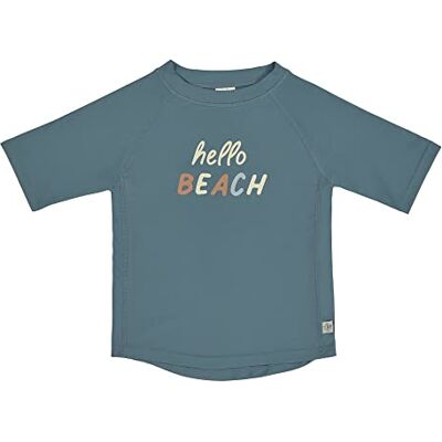 LÄSSIG Baby Kinder Schwimmshirt Badeshirt Kurzarm mit UV-Schutz/Short Sleeve Rashguard Camel Blue, 3-6 Monate, Größe: 62/68 LÄSSIG Baby Kinder Schwimmshirt Badeshirt Kurzarm mit UV-Schutz/Short Sleeve Rashguard Camel Blue, 3-6 Monate, Größe: 62/68