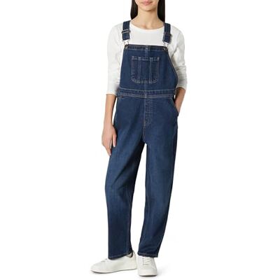 Amazon Unisex Kinder Regular-Fit-Denim-Latzhose für Kinder mit Mittlerem Stretchanteil, Dunkler Schatten, 11 Jahre Amazon Unisex Kinder Regular-Fit-Denim-Latzhose für Kinder mit Mittlerem Stretchanteil, Dunkler Schatten, 11 Jahre