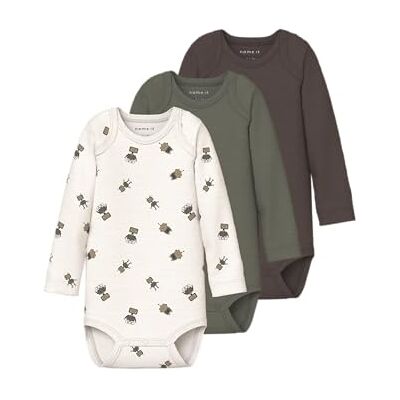 NAME IT Herren Nbmbody 3P Ls Robot Noos, Jet Stream, Numeric_86 NAME IT Herren Nbmbody 3P Ls Robot Noos, Jet Stream, Numeric_86