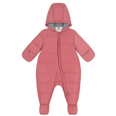 Petit Bateau A0B41 Langarm-Kombipilot Baby Mädchen Rosewood 3 Monate Petit Bateau A0B41 Langarm-Kombipilot Baby Mädchen Rosewood 3 Monate