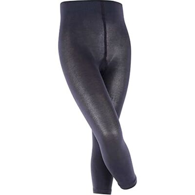 FALKE Unisex Kinder Leggings Cotton Touch K Le Baumwolle einfarbig 1 Stück, Blau Dark Navy 6370, 110-116 FALKE Unisex Kinder Leggings Cotton Touch K Le Baumwolle einfarbig 1 Stück, Blau Dark Navy 6370, 110-116