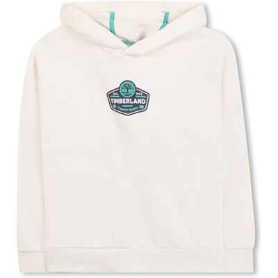 Timberland T60546 Pullover für Jungen, Off-Weiß, 12 Jahre Timberland T60546 Pullover für Jungen, Off-Weiß, 12 Jahre