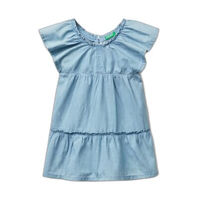 United Mädchen und Jungen Vestito 4dhjgv02h Kleid, blau, 1 Jahr United Mädchen und Jungen Vestito 4dhjgv02h Kleid, blau, 1 Jahr