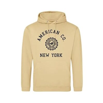 AMERICAN COLLEGE USA , Sweatshirts, Pullover, Jungen, Mädchen, Westen, Hoodies, Fleece, Jacke, Thermo, Mit Kapuze, Kinder Bekleidung, Unisex, Modell ACSCW4 BEIGE 8 Jahre AMERICAN COLLEGE USA , Sweatshirts, Pullover, Jungen, Mädchen, Westen, Hoodies, Fleece, Jacke, Thermo, Mit Kapuze, Kinder Bekleidung, Unisex, Modell ACSCW4 BEIGE 8 Jahre