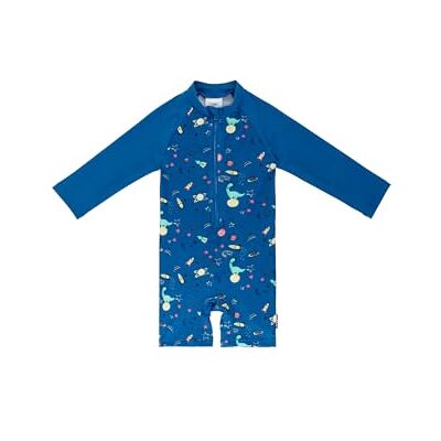 Sterntaler Schwimmanzug Weltraum – Badebekleidung für Jungen – Einteiler Langarm – UV-Schutz 50+ Schwimmanzug mit Windeleinsatz bis Größe 86/92 – Baby und Kinder Bademode – Farbe Ecru, Größe 80 Sterntaler Schwimmanzug Weltraum – Badebekleidung für Jungen – Einteiler Langarm – UV-Schutz 50+ Schwimmanzug mit Windeleinsatz bis Größe 86/92 – Baby und Kinder Bademode – Farbe Ecru, Größe 80