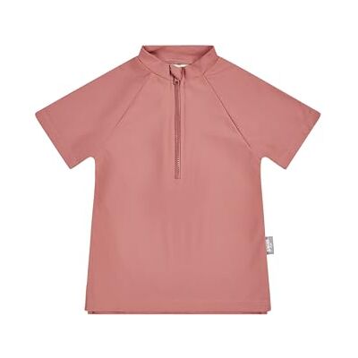 Sterntaler Badeshirt Kurzarm Uni – UV-Schutz 50+ Schwimmshirt – Mädchen Beachwear schnelltrocknend – Kinder Rashguard mit Reißverschluss & Kinnschutz – Rosenholz, Größe 92 Sterntaler Badeshirt Kurzarm Uni – UV-Schutz 50+ Schwimmshirt – Mädchen Beachwear schnelltrocknend – Kinder Rashguard mit Reißverschluss & Kinnschutz – Rosenholz, Größe 92