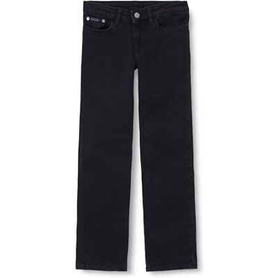 Calvin Girl's MR Straight Washed Black IG0IG03054 Straight, Denim (Washed Black), 4 Jahre, Denim (Washed Black), 4 Jahre Calvin Girl's MR Straight Washed Black IG0IG03054 Straight, Denim (Washed Black), 4 Jahre, Denim (Washed Black), 4 Jahre