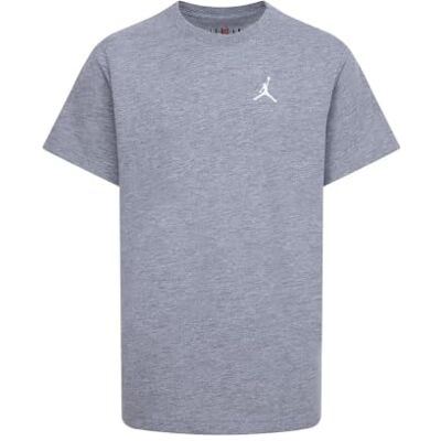 Jordan Jungen Jumpman Air Emb T-Shirt, Carbon Heather, 12/13 Jahre Jordan Jungen Jumpman Air Emb T-Shirt, Carbon Heather, 12/13 Jahre