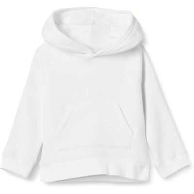 Amazon Mädchen Sweatshirtpullover mit Kapuze, Weiß, 8 Jahre Amazon Mädchen Sweatshirtpullover mit Kapuze, Weiß, 8 Jahre