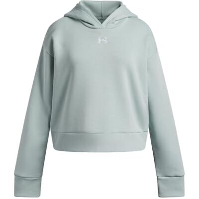 Under Armour UA Rival Fleece Hoodie Enamel Blue/White YSM, Emaille blau/weiß, 68 Under Armour UA Rival Fleece Hoodie Enamel Blue/White YSM, Emaille blau/weiß, 68