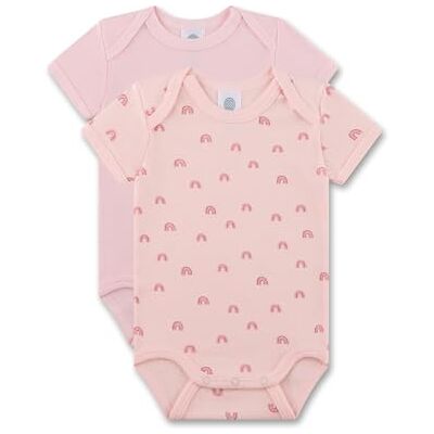Sanetta Baby-Body kurzarm (Doppelpack) rosa Regenbogen Hochwertiger und nachhaltiger Unisex-Body aus Bio-Baumwolle. Inhalt: 2er Set Baby Body Sanetta Baby-Body kurzarm (Doppelpack) rosa Regenbogen Hochwertiger und nachhaltiger Unisex-Body aus Bio-Baumwolle. Inhalt: 2er Set Baby Body