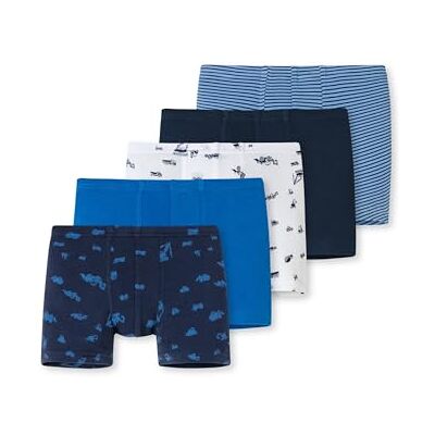Schiesser Jungen 5 Pack Boxershort Unterhosen 95/5 Organic Bio Baumwolle Größe 92 Bis 140 Unterwäsche, Sortiert 4_173129, 92 EU Schiesser Jungen 5 Pack Boxershort Unterhosen 95/5 Organic Bio Baumwolle Größe 92 Bis 140 Unterwäsche, Sortiert 4_173129, 92 EU