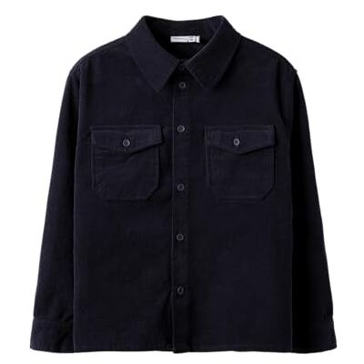 NAME IT Jungen Nkmrocking Overshirt, Navy Blazer, 116 cm NAME IT Jungen Nkmrocking Overshirt, Navy Blazer, 116 cm